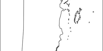 Kartta Belize ääriviivat